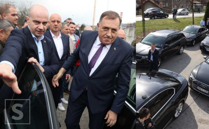 Završeno ročište Miloradu Dodiku: Pogledajte pratnju i cirkus oko Suda BiH