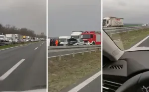 Dvije osobe poginule u stravičnom sudaru, zatvoren dio autoputa u Hrvatskoj