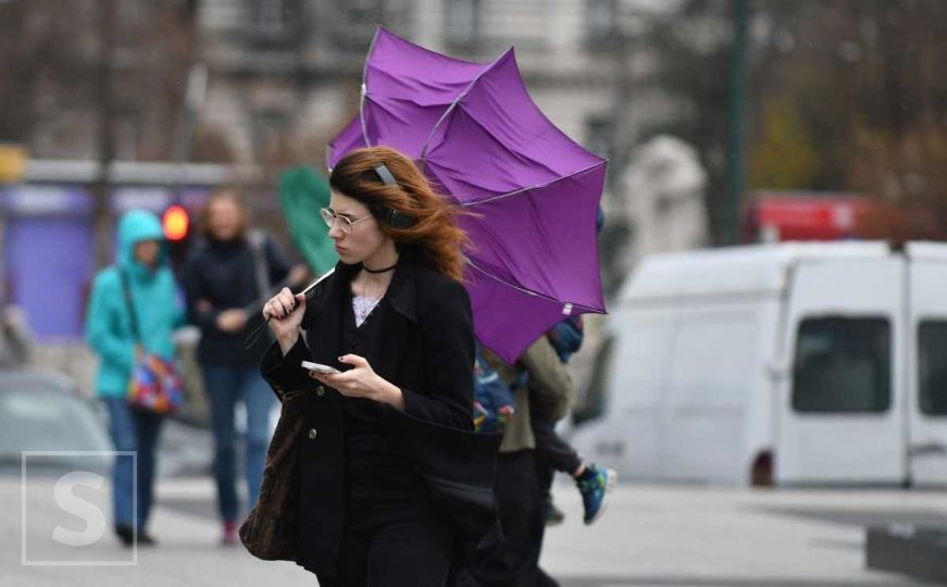 Najnovija informacija BHMeteo: 'Budite spremni na orkanske udare vjetra, evo u kojim dijelovima BiH'