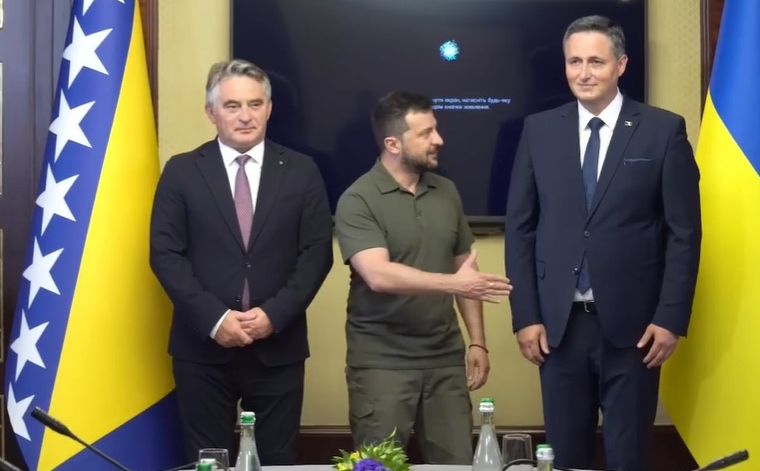 Volodimir Zelenski čestitao Bosni i Hercegovini