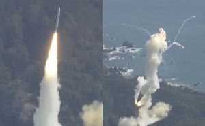 Japanska raketa eksplodirala nakon par sekundi