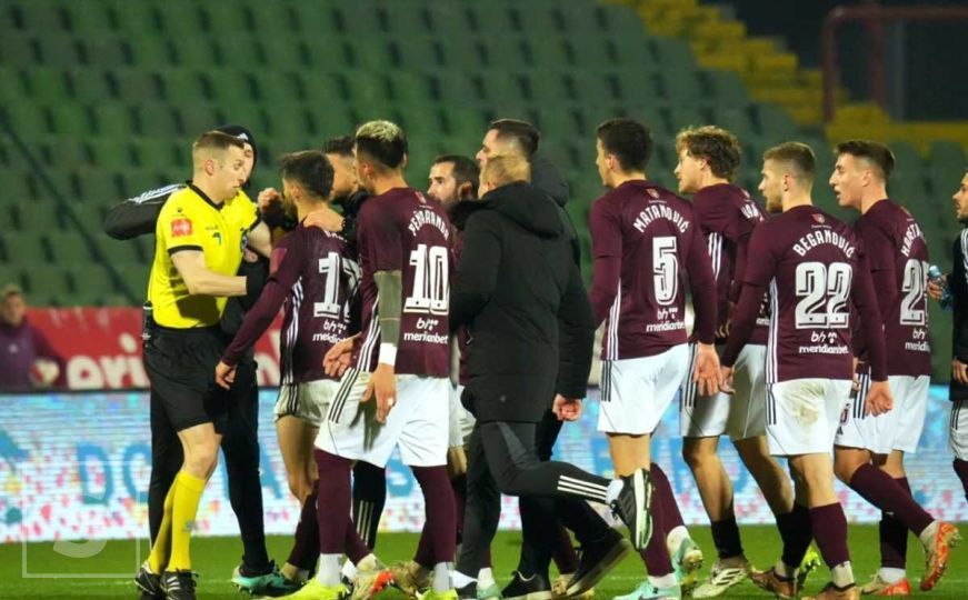 Šta se dešava na Koševu? Igrači Sarajeva napustili teren u finišu utakmice