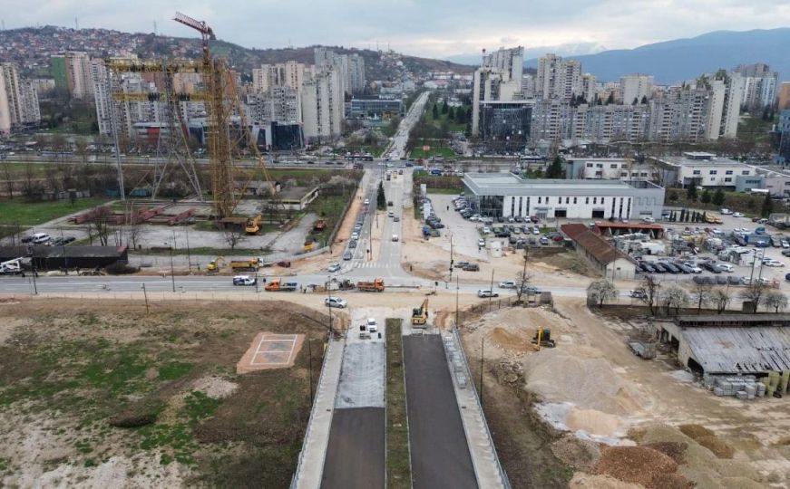 Sarajevo iz zraka: Pogledajte kako teku radovi u Novom Gradu