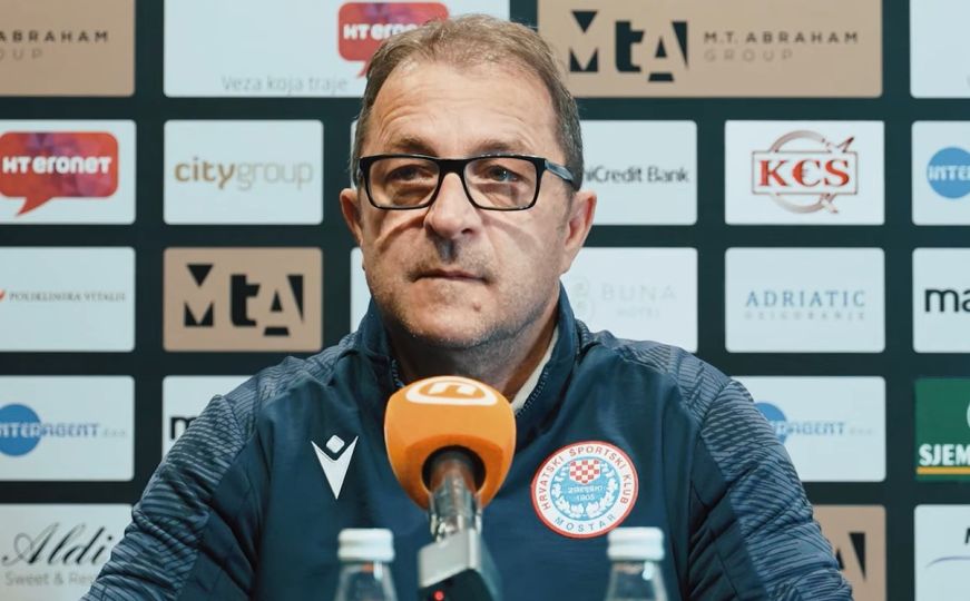 Trener Zrinjskog uoči susreta sa FK Željezničar: 'Nije mi jasno kako su u zoni ispadanja'