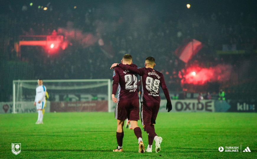 Golll: FK Sarajevo poveo protiv GOŠK-a na kišnom Koševu