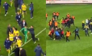 Detalji napada na igrače Fenerbahcea: U haosu na terenu nastradao Dominik Livaković