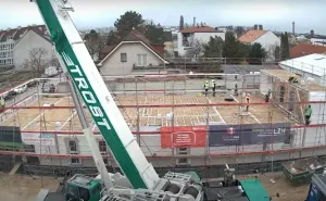 Kompanija iz Bosne i Hercegovine oduševila Austrijance: Za samo 30 sati napravili su zgradu