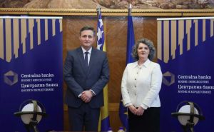 Denis Bećirović posjetio Centralnu banku BiH: Održao sastanak s guvernerkom Jasminom Selimović