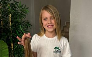 Una Džeko donirala kosu za djecu oboljelu od raka: "Dragi drugari, uvijek mislimo na vas"