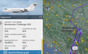 Špijunski avion Artemis ponovo kruži iznad Bosne i Hercegovine