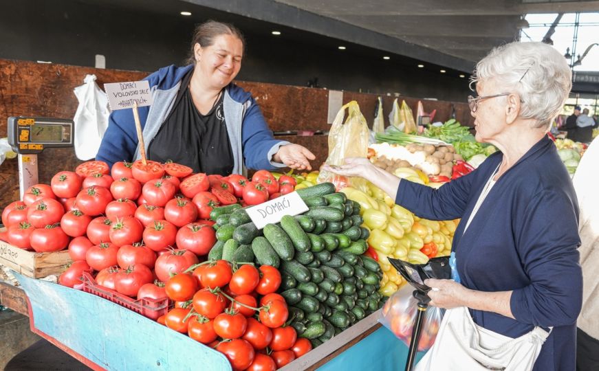 U FBiH porasla vrijednost prodaje poljoprivrednih proizvoda na pijacama: Evo koje namirnice predvode