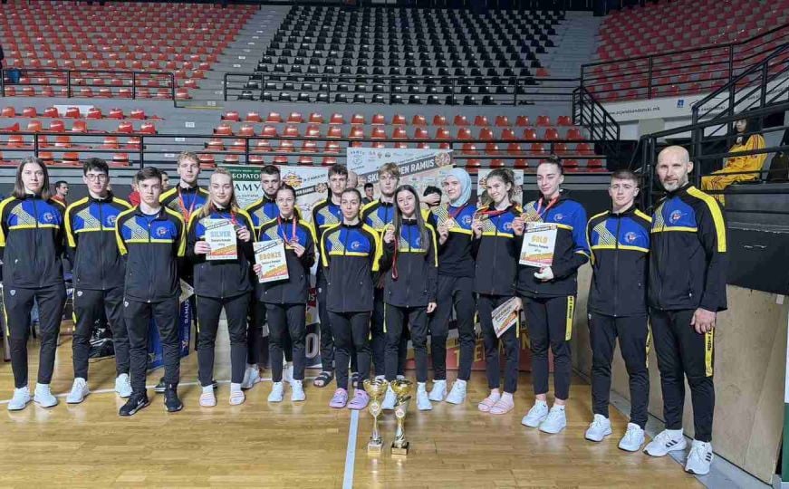 Novi uspjeh taekwondoista iz BiH: Juniori i seniori prvi na ekipnom prvenstvu u Skoplju