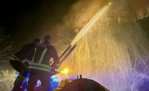Vatrena stihija nadomak Tuzle: Nekoliko vatrogasnih vozila na terenu