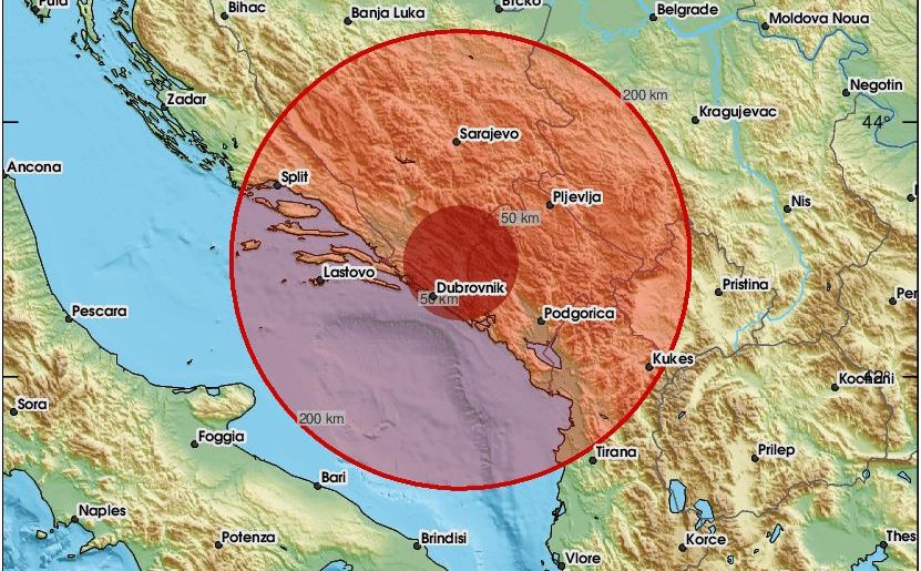 Snažan zemljotres pogodio Crnu Goru: Osjetio se i u BiH!