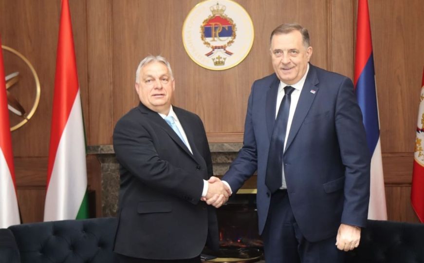 Dodik se sastao s Orbanom u Banjoj Luci, uručio mu orden povodom neustavnog 9. januara