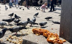 Sramotan čin u Sarajevu: Ko je bacio hranu nasred Baščaršije?