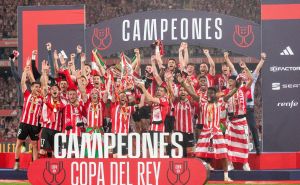 Nakon 40 godina: Athletic Bilbao osvajio Kup kralja, a himnu Španije izviždalo 30.000 Baskijaca
