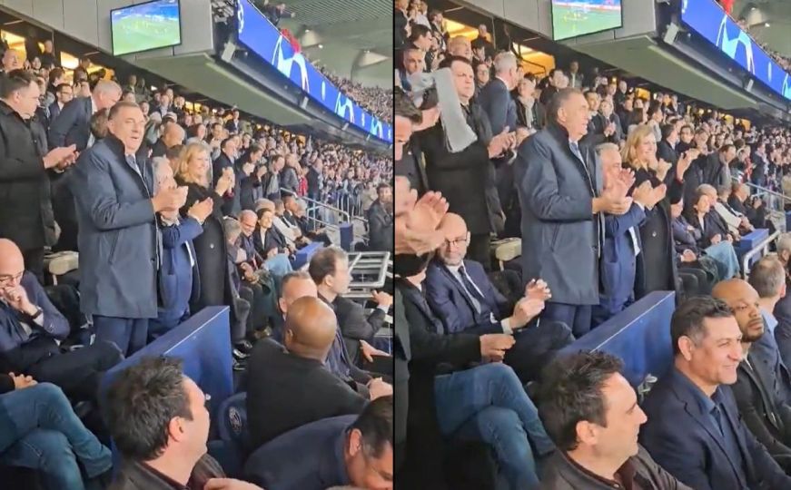 Dodik se pojavio na utakmici Lige prvaka: Tvrdi da je dobio poziv predsjednika PSG-a