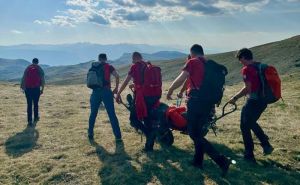 Bravo, GSS: U još jednoj uspješnoj akciji spašen povrijeđeni planinar s Visočice