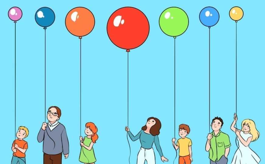 Mozgalica za genijalce: Koji balon je najdalje od plafona?