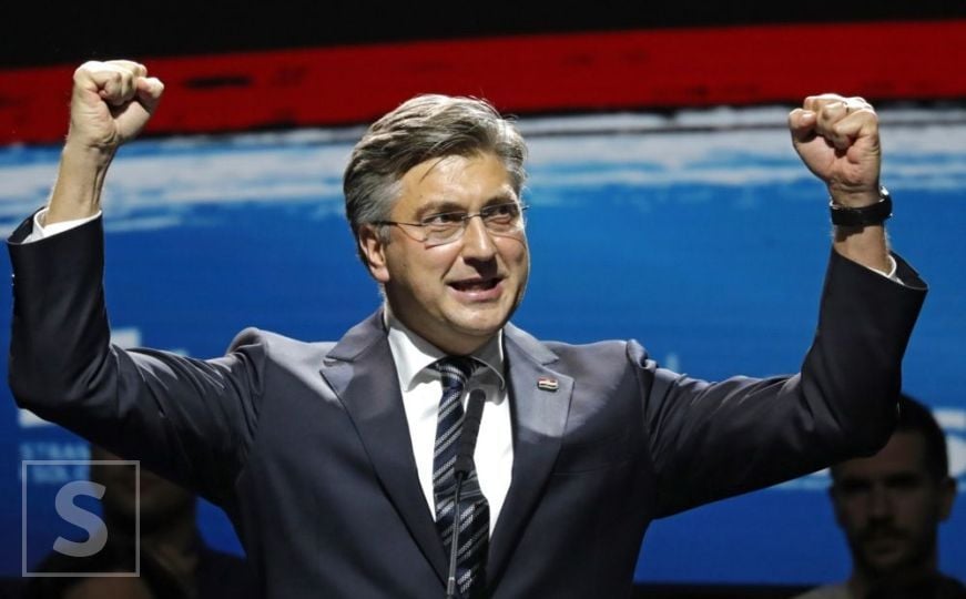 Plenković proglasio pobjedu HDZ-a na izborima u Hrvatskoj: "Večeras slavimo, sutra formiramo vladu"