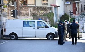 Jake policijske snage na ulicama Sarajeva povodom obilježavanja "Dobrovoljačke"