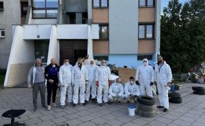 Radna akcija u Sarajevu: Stanari u akciji čišćenja zajedničkih prostorija, za primjer ostalima