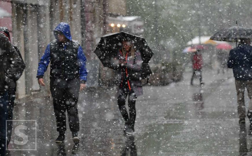 Objavljena prognoza do četvrtka: Hladno i oblačno sa pljuskovima, a bit će ponovo i snijega u BiH