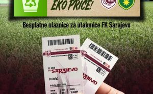 FK Sarajevo dijeli ulaznice: Ispunite samo jedan uslov da je dobijete besplatno