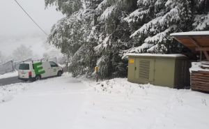 Snježne padavine u Austriji: Hiljade domaćinstava bez struje, haos u saobraćaju