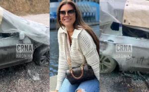 Pojavio se snimak zapaljenog BMW-a influenserice Adne Helić: 'Od njega nije ostalo ništa'