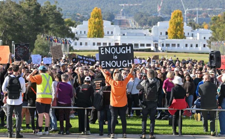 Protesti u Australiji zbog nasilja nad ženama: Traži se proglašenje nacionalne vanredne situacije