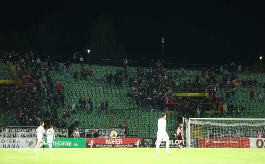 Šta se dešava na Koševu? Najvatreniji navijači FK Sarajevo napustili sjevernu tribinu