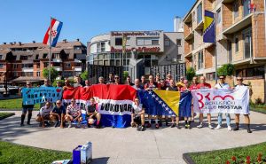 Žepče dočekalo biciklisitičku karavanu prijateljstva Mostar – Vukovar