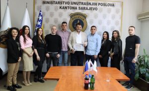 Deset pripravnika dobilo priliku da radi u MUP-u Kantona Sarajevo
