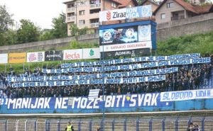 Vatreni navijači FK Željezničar istakli parolu koja je oduševila mnoge u BiH