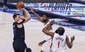 NBA play-off: Dallas predvođen Dončićem i Irvingom izbacio Clipperse