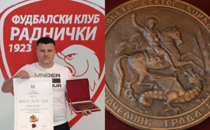 Trener iz Bosne i Hercegovine dobio u Srbiji jedno od navrijednijih priznanja u karijeri