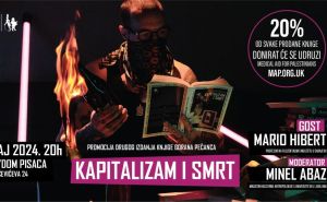 Promocija knjige Kapitalizam i smrt Gorana Pećanca u Sarajevu