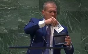 Sramotan čin ambasadora Izraela pri UN-u: Uništio Povelju Ujedinjenih nacija