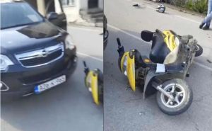 U Kladnju došlo do sudara automobila i motocikla: Dvoje povrijeđenih prebačeno u UKC Tuzla
