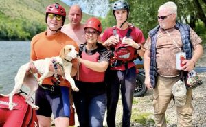 Bravo, hrabri ljudi: Pogledajte spašavanje psa na Bunskim kanalima