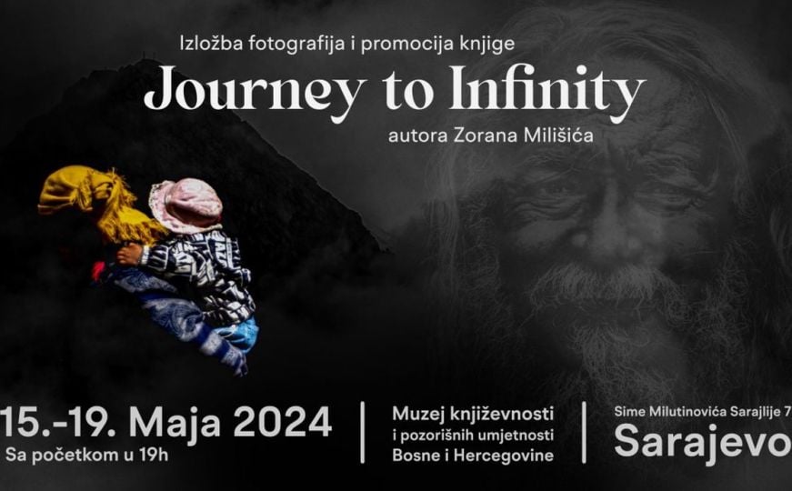 'Journey to Infinity' u Muzeju književnosti: Zoran Milišić nas vodi kroz Nepal, Tibet i Himalaje