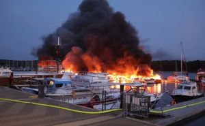 Vlasnik čiji je brod izgorio u požaru: 'Za sat vremena sam izgubio 100 hiljada eura...'
