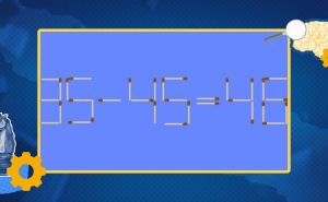 Matematička mozgalica: Koje 2 šibice treba pomjeriti da bi jednakost bila tačna?