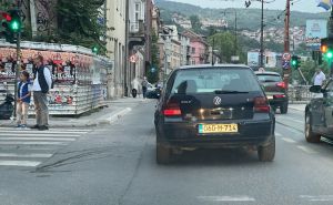 Sudar u centru Sarajeva, stvorile se velike gužve