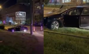 Teška nesreća u Sarajevu: Vozač izletio s ceste, jedna osoba povrijeđena