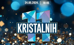 Sve spremno za spektakl: 'Kristalnih 11' u petak uz regionalni TV prijenos iz sarajevske Vijećnice