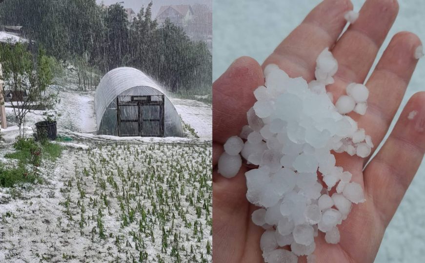 Dijelovi BiH pod bijelim prekrivačem: Pogledajte fotografije nevremena