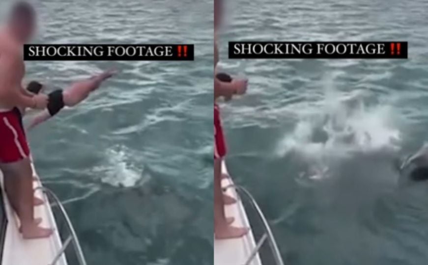 Šokantan snimak: Čovjek skočio sa broda među kitove ubice - pogledajte kako je prošao